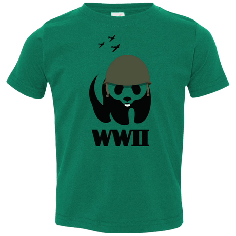 T-Shirts Kelly / 2T WWII Panda Toddler Premium T-Shirt