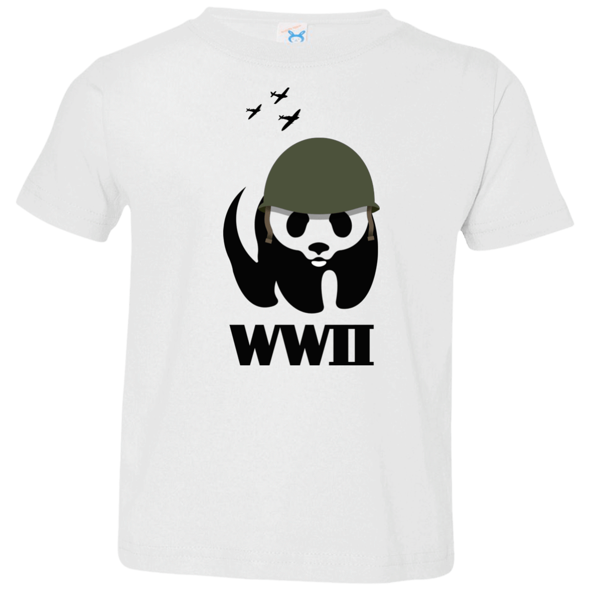 T-Shirts White / 2T WWII Panda Toddler Premium T-Shirt