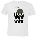 T-Shirts White / 2T WWII Panda Toddler Premium T-Shirt