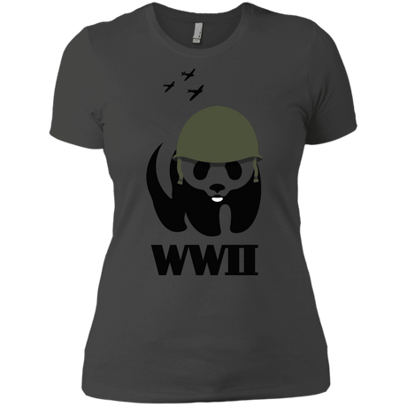 T-Shirts Heavy Metal / X-Small WWII Panda Women's Premium T-Shirt