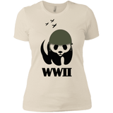 T-Shirts Ivory/ / X-Small WWII Panda Women's Premium T-Shirt
