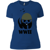 T-Shirts Royal / X-Small WWII Panda Women's Premium T-Shirt