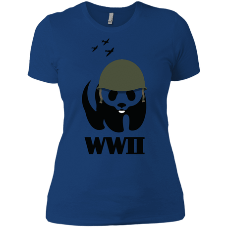 T-Shirts Royal / X-Small WWII Panda Women's Premium T-Shirt