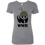 T-Shirts Premium Heather / S WWII Panda Women's Triblend T-Shirt