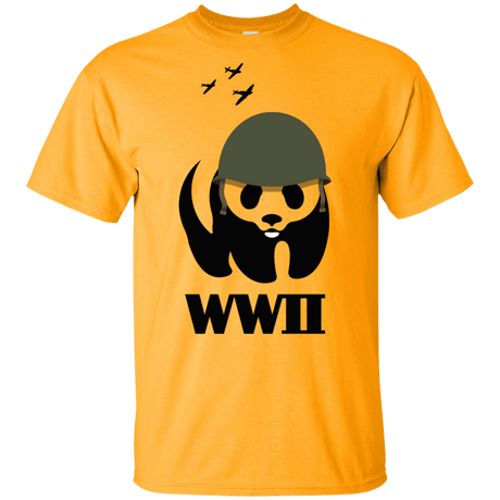 T-Shirts Gold / YXS WWII Panda Youth T-Shirt