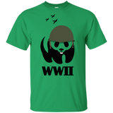 T-Shirts Irish Green / YXS WWII Panda Youth T-Shirt