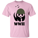 T-Shirts Light Pink / YXS WWII Panda Youth T-Shirt