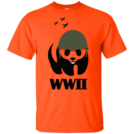 T-Shirts Orange / YXS WWII Panda Youth T-Shirt