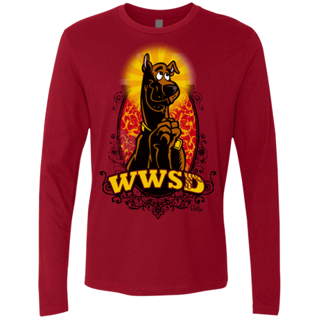 T-Shirts Cardinal / Small WWSD Men's Premium Long Sleeve