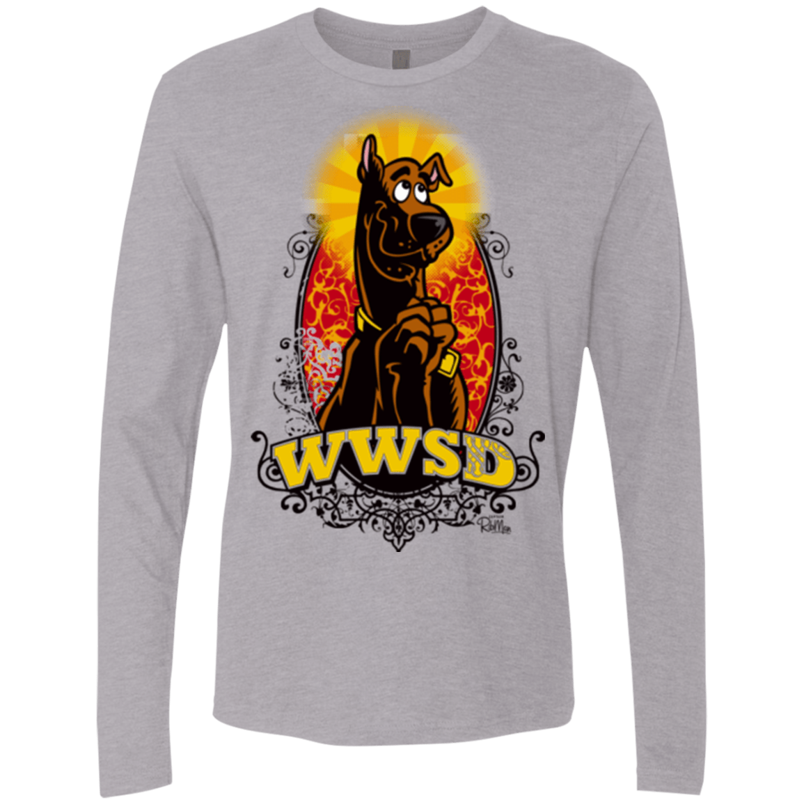 T-Shirts Heather Grey / Small WWSD Men's Premium Long Sleeve