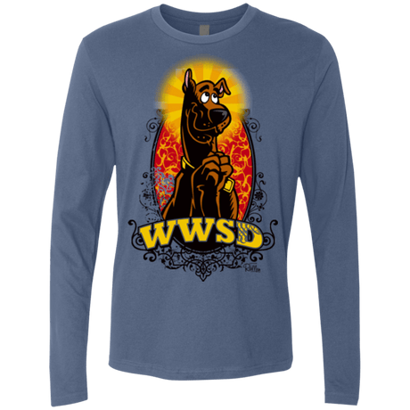 T-Shirts Indigo / Small WWSD Men's Premium Long Sleeve