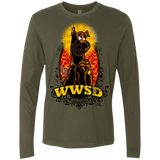 T-Shirts Military Green / Small WWSD Men's Premium Long Sleeve