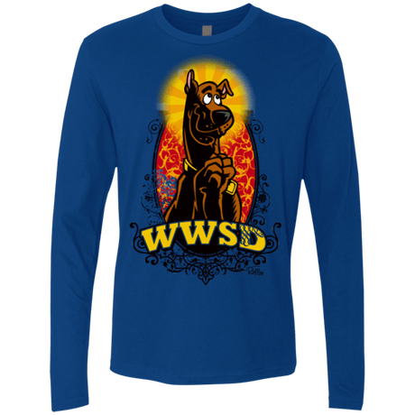 T-Shirts Royal / Small WWSD Men's Premium Long Sleeve