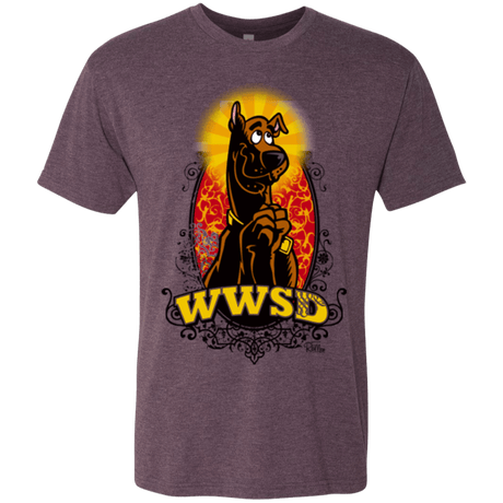 T-Shirts Vintage Purple / Small WWSD Men's Triblend T-Shirt