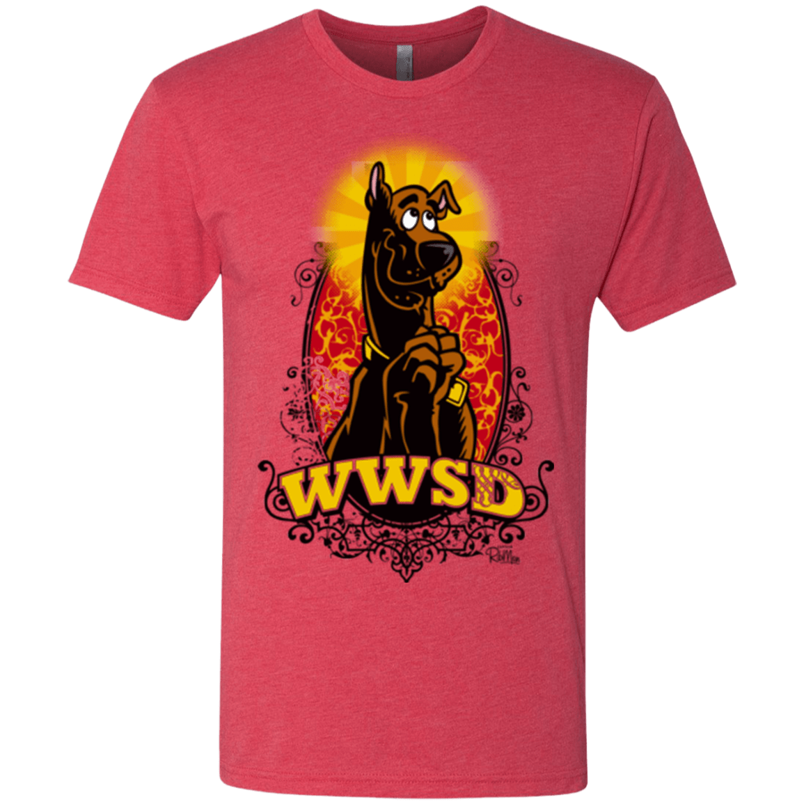T-Shirts Vintage Red / Small WWSD Men's Triblend T-Shirt