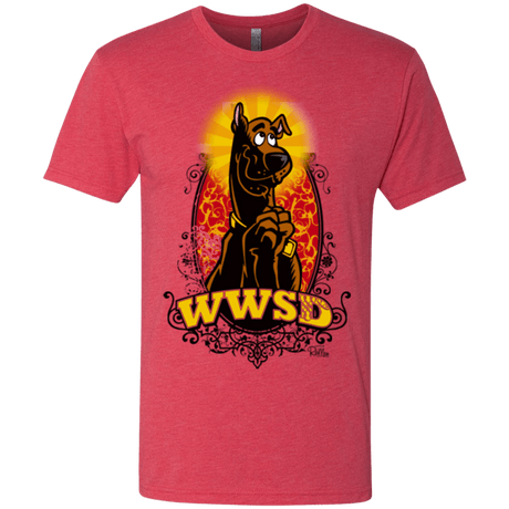 T-Shirts Vintage Red / Small WWSD Men's Triblend T-Shirt