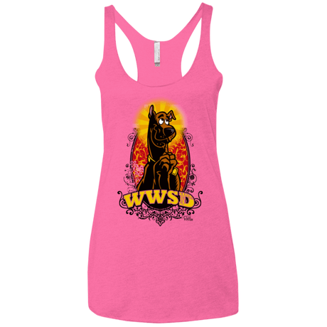 T-Shirts Vintage Pink / X-Small WWSD Women's Triblend Racerback Tank