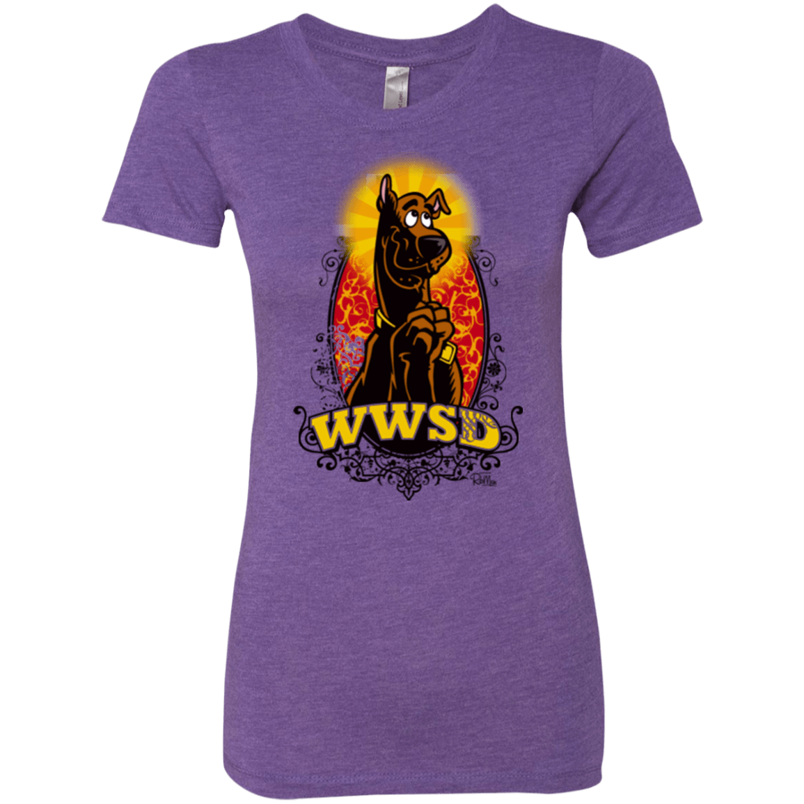 T-Shirts Purple Rush / Small WWSD Women's Triblend T-Shirt