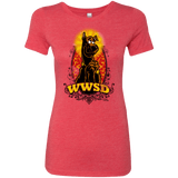 T-Shirts Vintage Red / Small WWSD Women's Triblend T-Shirt