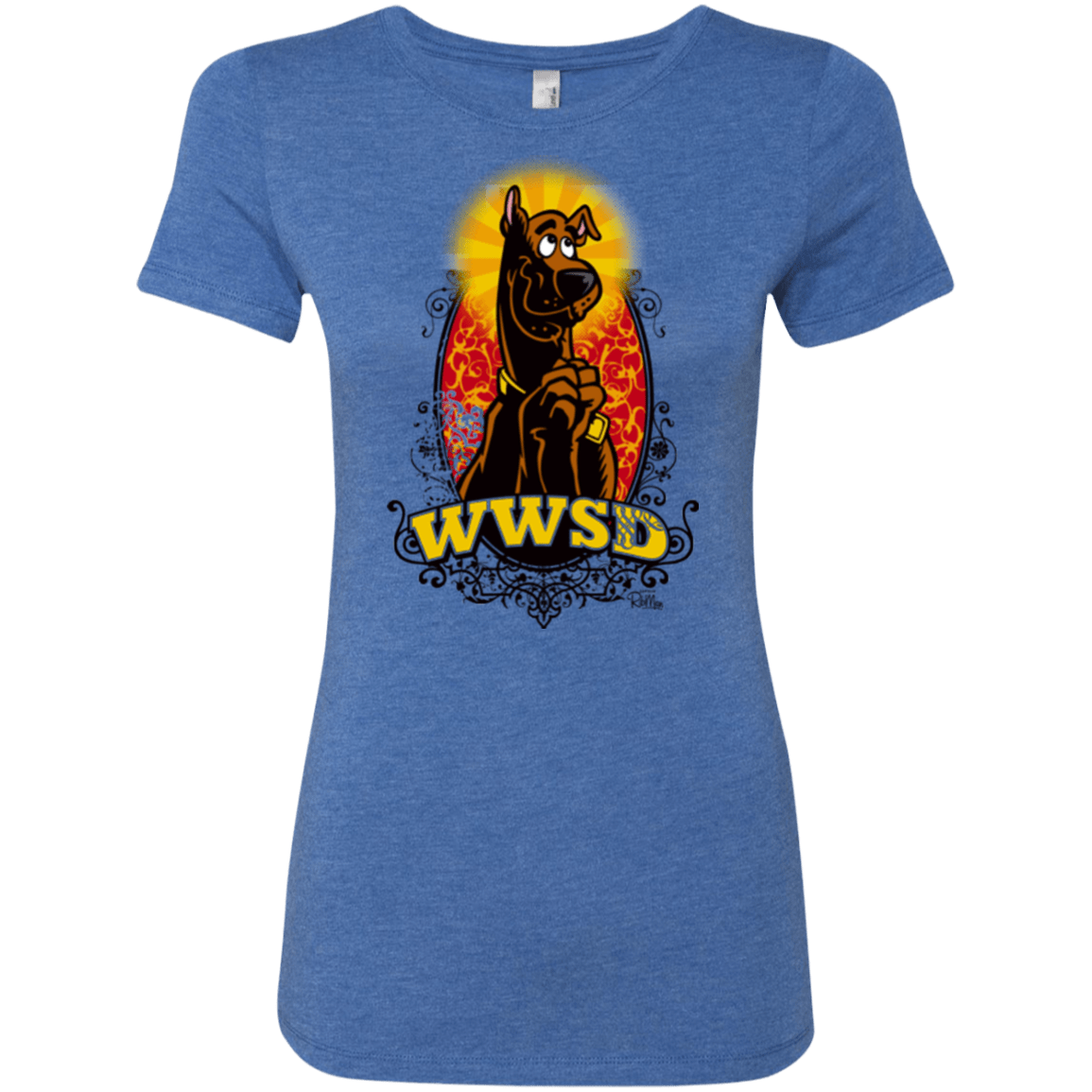 T-Shirts Vintage Royal / Small WWSD Women's Triblend T-Shirt