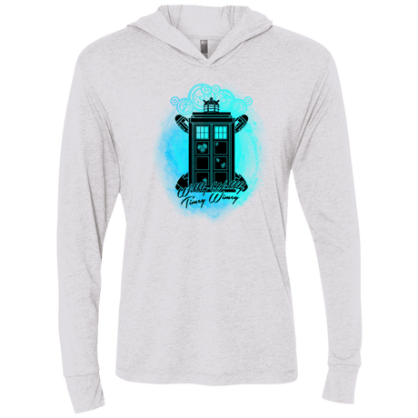 T-Shirts Heather White / X-Small WWTW Triblend Long Sleeve Hoodie Tee