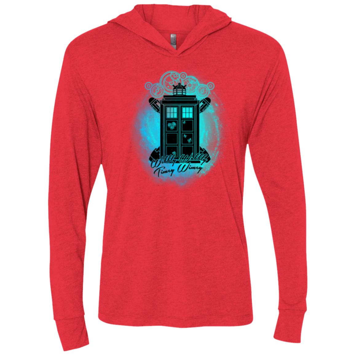 T-Shirts Vintage Red / X-Small WWTW Triblend Long Sleeve Hoodie Tee