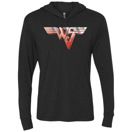 T-Shirts Vintage Black / X-Small Wyld Stallyns II Triblend Long Sleeve Hoodie Tee