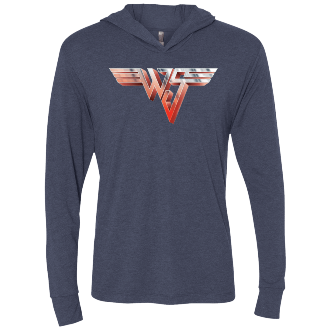 T-Shirts Vintage Navy / X-Small Wyld Stallyns II Triblend Long Sleeve Hoodie Tee