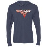 T-Shirts Vintage Navy / X-Small Wyld Stallyns II Triblend Long Sleeve Hoodie Tee