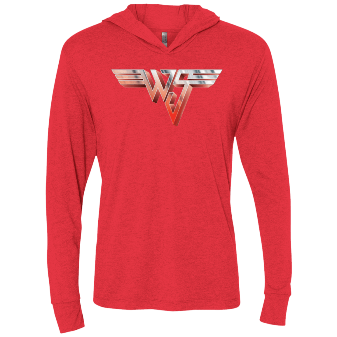 T-Shirts Vintage Red / X-Small Wyld Stallyns II Triblend Long Sleeve Hoodie Tee