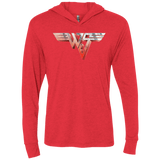 T-Shirts Vintage Red / X-Small Wyld Stallyns II Triblend Long Sleeve Hoodie Tee