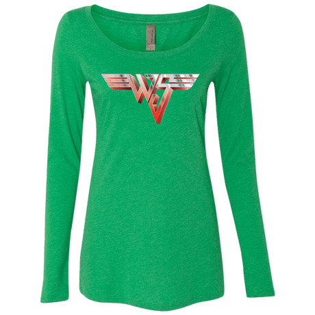 T-Shirts Envy / Small Wyld Stallyns II Women's Triblend Long Sleeve Shirt