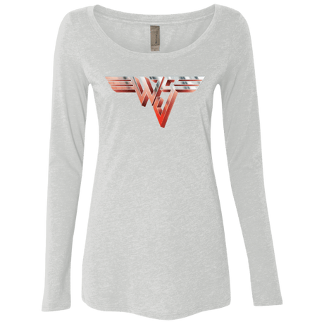 T-Shirts Heather White / Small Wyld Stallyns II Women's Triblend Long Sleeve Shirt