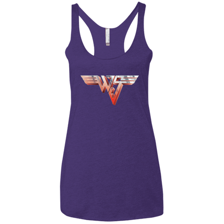 T-Shirts Purple Rush / X-Small Wyld Stallyns II Women's Triblend Racerback Tank