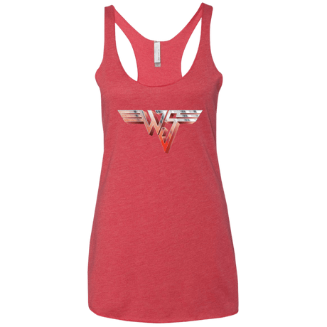 T-Shirts Vintage Red / X-Small Wyld Stallyns II Women's Triblend Racerback Tank