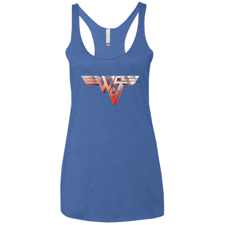 T-Shirts Vintage Royal / X-Small Wyld Stallyns II Women's Triblend Racerback Tank