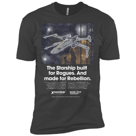 T-Shirts Heavy Metal / X-Small X-Fighter Men's Premium T-Shirt