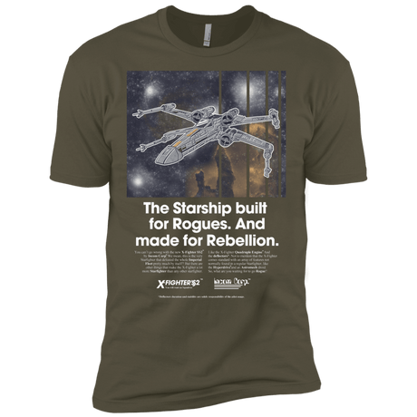 T-Shirts Military Green / X-Small X-Fighter Men's Premium T-Shirt