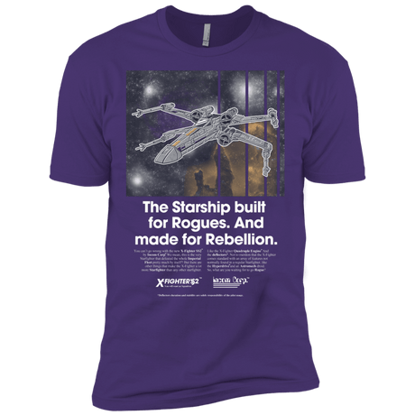 T-Shirts Purple / X-Small X-Fighter Men's Premium T-Shirt