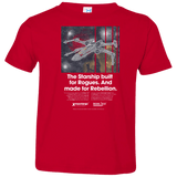 T-Shirts Red / 2T X-Fighter Toddler Premium T-Shirt