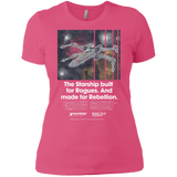 T-Shirts Hot Pink / X-Small X-Fighter Women's Premium T-Shirt