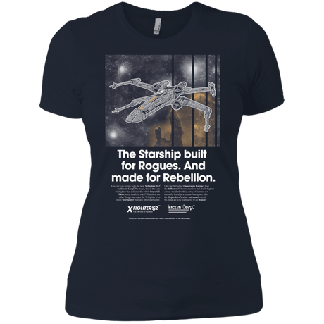 T-Shirts Midnight Navy / X-Small X-Fighter Women's Premium T-Shirt