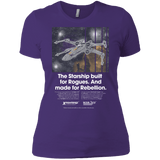 T-Shirts Purple / X-Small X-Fighter Women's Premium T-Shirt