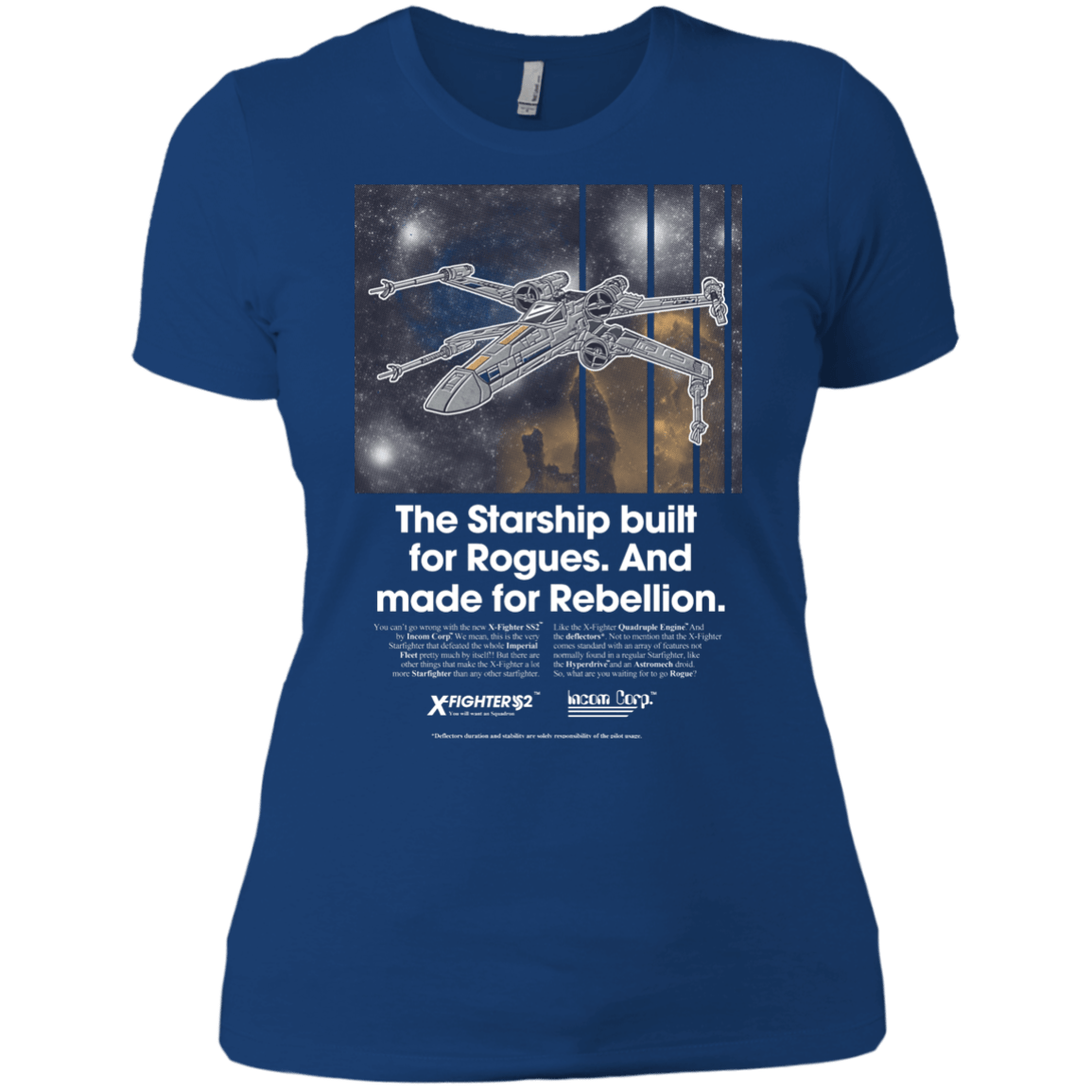 T-Shirts Royal / X-Small X-Fighter Women's Premium T-Shirt