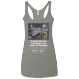 T-Shirts Venetian Grey / X-Small X-Fighter Women's Triblend Racerback Tank