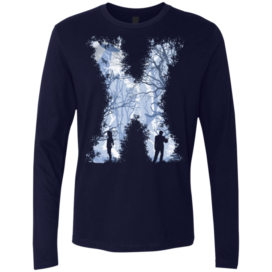 T-Shirts Midnight Navy / Small X marks the spot Men's Premium Long Sleeve