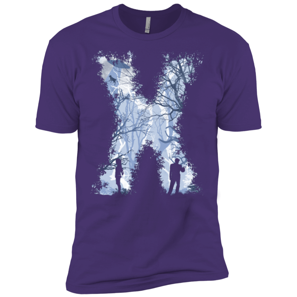 T-Shirts Purple / X-Small X marks the spot Men's Premium T-Shirt