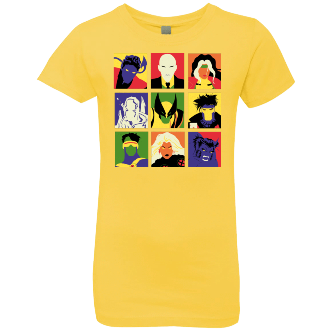 T-Shirts Vibrant Yellow / YXS X pop Girls Premium T-Shirt