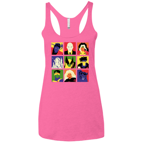 T-Shirts Vintage Pink / X-Small X pop Women's Triblend Racerback Tank