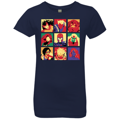 T-Shirts Midnight Navy / YXS X villains pop Girls Premium T-Shirt